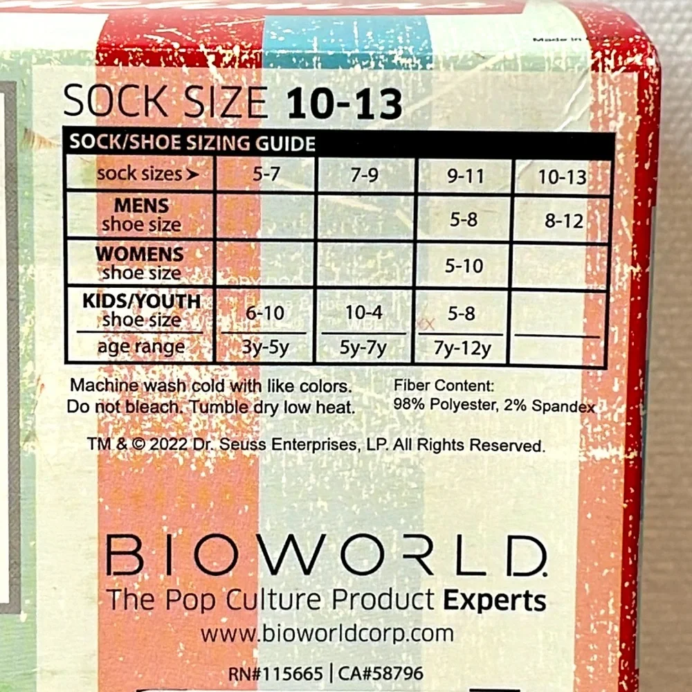 Grinch Socks 3 Men - Picture 3 of 5